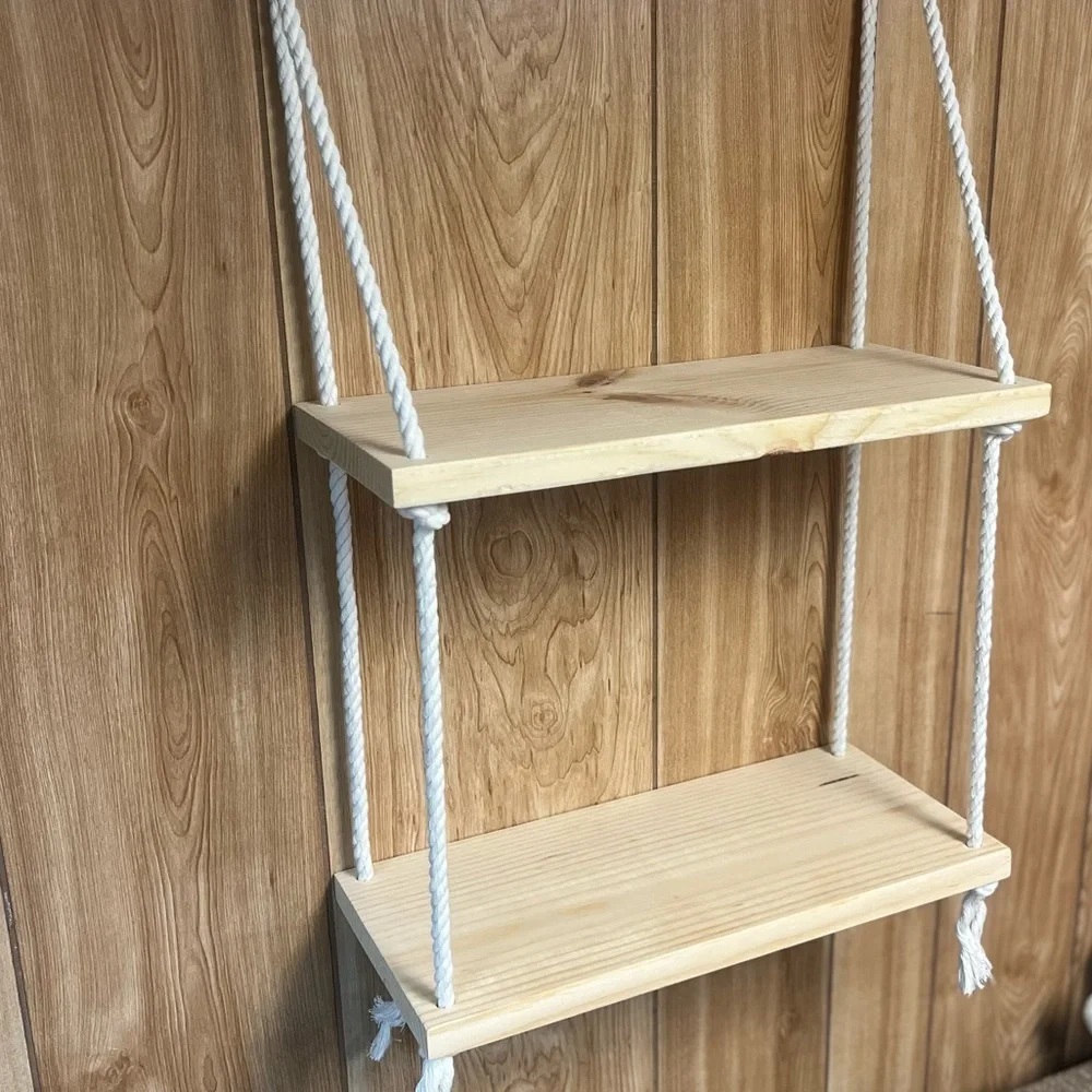 Hanging Tiered Wall Shelf